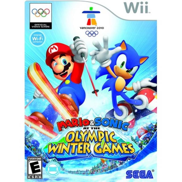 올림픽 동계 올림픽의 BySEGA 마리오와 소닉-Nintendo Wii PROD1220002344, 상세 설명 참조0