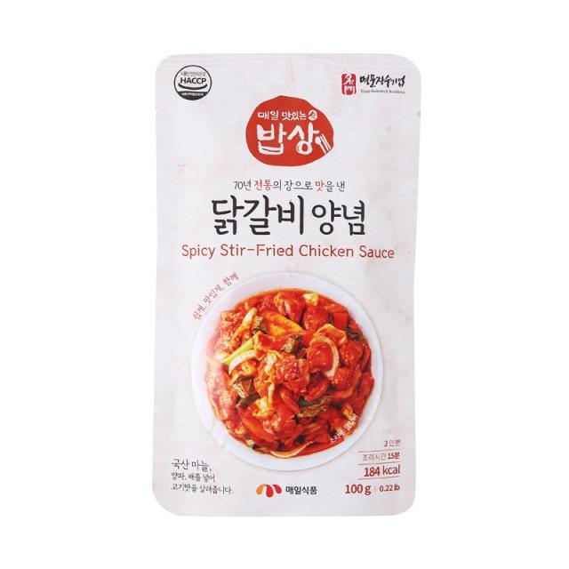 [메가마트] 매일 맛있는밥상 닭갈비양념 100g, 1개