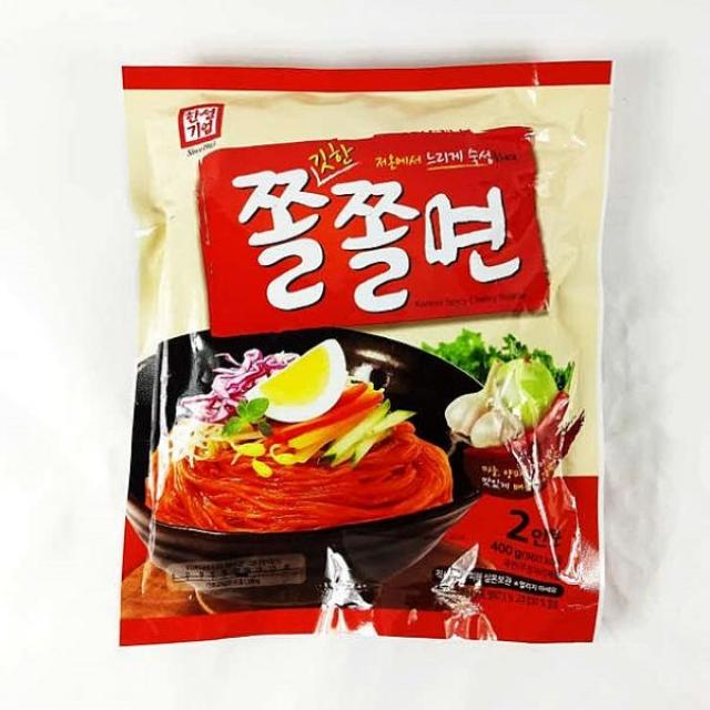 디자인그룹 티에스 쫄깃한 쫄쫄면 400g X 14 면류, 1