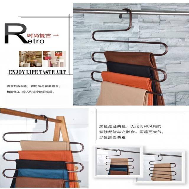 옷장 금속 정리 옷과 모자 간 상점 스카프 수납 거치대 성급 공간 헴라인 옷걸이 행거 바지 걸이 전시대 진열대, 5개 큰사이즈 라지 화이트 55개입 불과