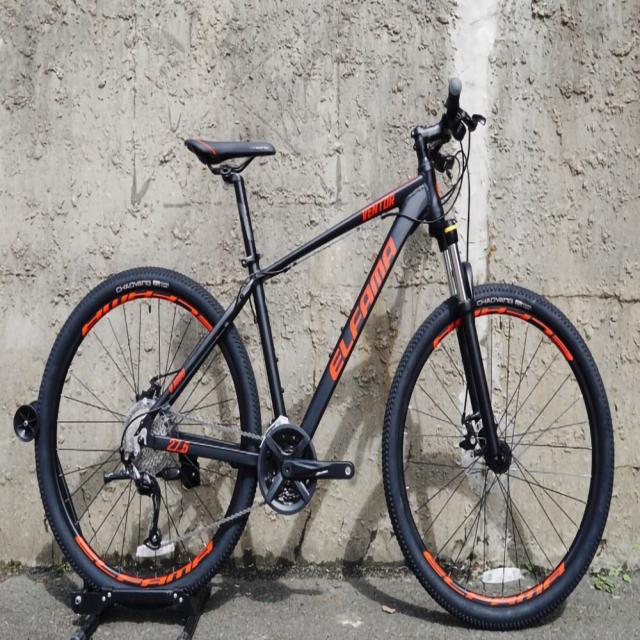 2022 엘파마 입문용 MTB 자전거 벤토르V1000 27단 100% 무료 조립 배송, 블랙/레드
