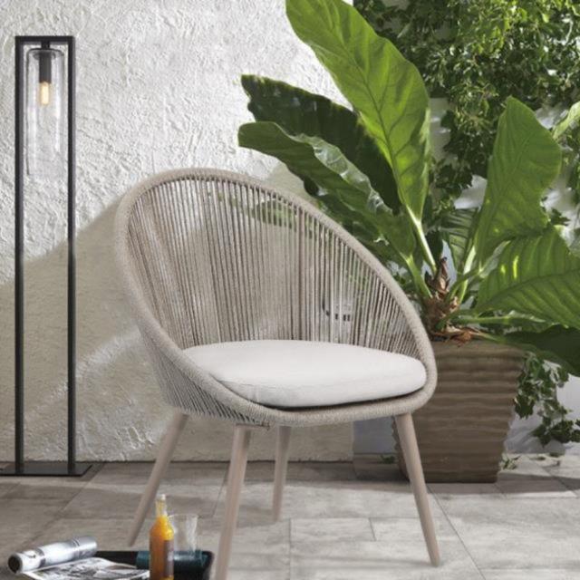 부부테이블 실외작은테이블의자 야외 베란다 조개 의자