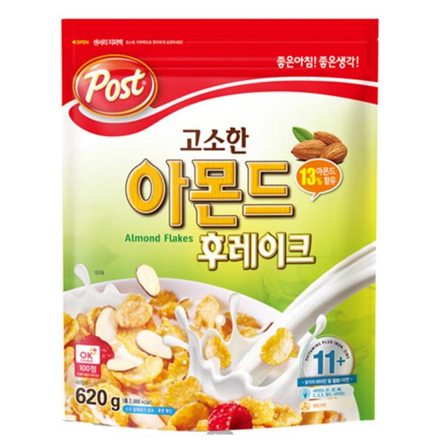 포스트 아몬드후레이크620g, 620g, 1개