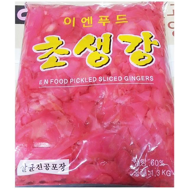 GJW66736E 초절임생강 초밥 칵테일 생강 게장 식자재 횟집 이연 백 쭈꾸미 감 연어 재료 1.3kg 진미채 적 생 대하 전복 식자강절임 오징어젓 장 식당 묵은지 오이 장아찌 명이나물 새우 초생강 절임생강 깻잎 식자강초절임 업소용 생강절임, GJ 1