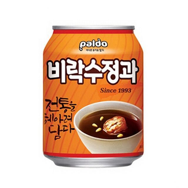 진성플러스 팔도 수정과 238ml 72개, 1
