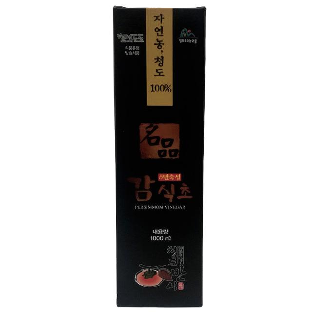 풀빛농원 감식초 100% 청도반시 5년숙성 천연 발효, 1개, 1000ml