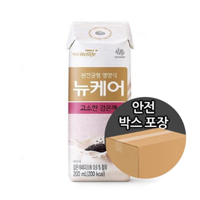 대상 뉴케어 고소한검은깨맛 200ml (30팩) / 환자영양식/식사대용/ 환자식/영양보충식 /무료배송/박스포장, 뉴케어 고소한검은깨맛(30캔)