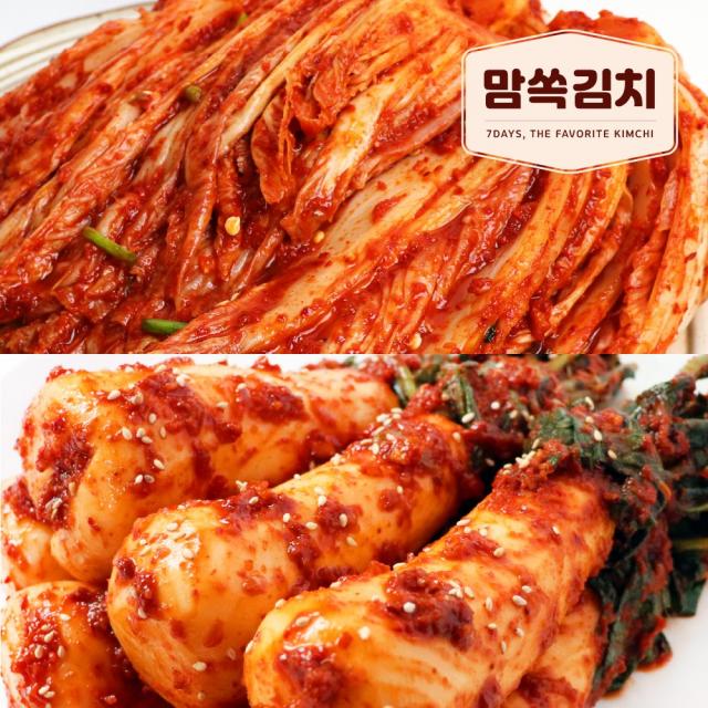 맘쏙김치 당일 만든 경상도식 배추김치3kg+총각김치3kg (100%국산), 6kg, 1개