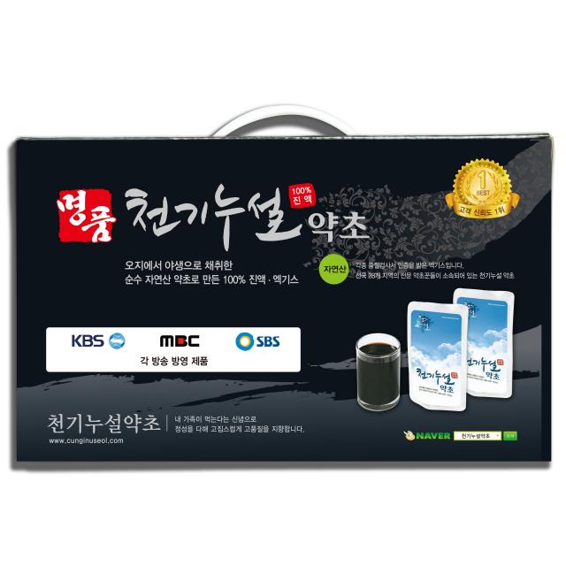 천기누설약초 자연산 흰민들레 진액 90ml 60포, 1박스