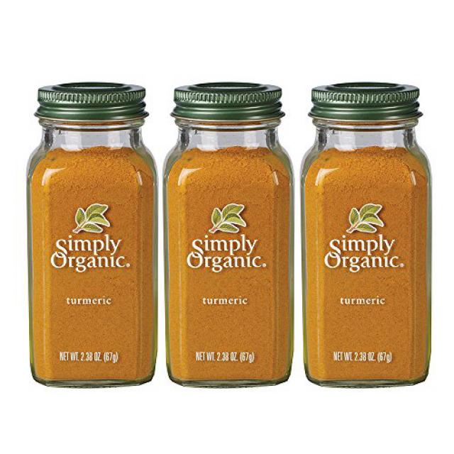 Simply Organic Ground Turmeric Root | Certified Organic | 2.38 oz. (3 Pack) 단순히 유기농 지상 심황 루트 | 유기농 인, 1