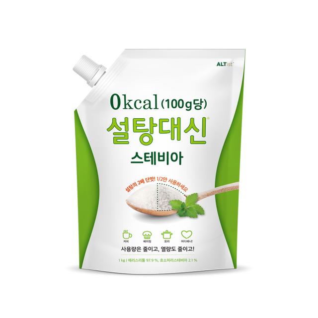 설탕대신 스테비아 대용량 에리스리톨 설탕대체 1kg, 1개