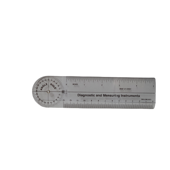 병원 실습용 각도계 각도기 측각계 곤요메타 GONIOMETER BENDING IRON 고니오메타 PVC 36cm