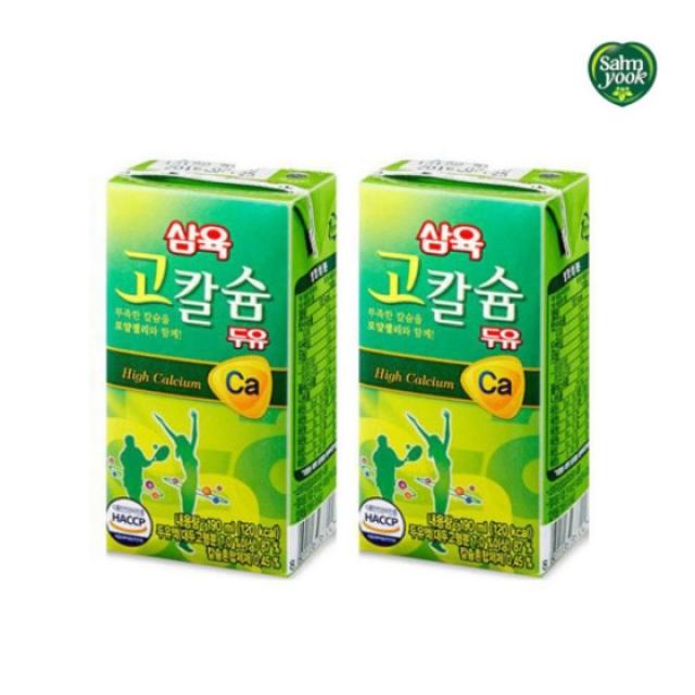 삼육두유 고단백 고칼슘두유, 190ml, 72팩