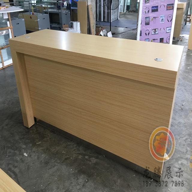 영상가전액세서리 화웨이 3.0체험 테이블벽에기대는 핸드폰 카운터 돈받기 보이는수납장 회의테이블 램프상자, T11-접수처-1500*600*900mm