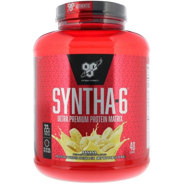 BSN Syntha-6 Ultra Premium Protein Matrix Banana 5 lb (2.27 kg), 상세 설명 참조0, 상세 설명 참조0