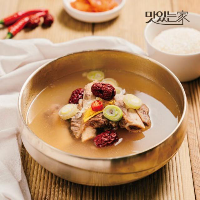 [역전회관] 역전회관 명가갈비탕 10팩 총 8kg, 없음, 상세설명 참조