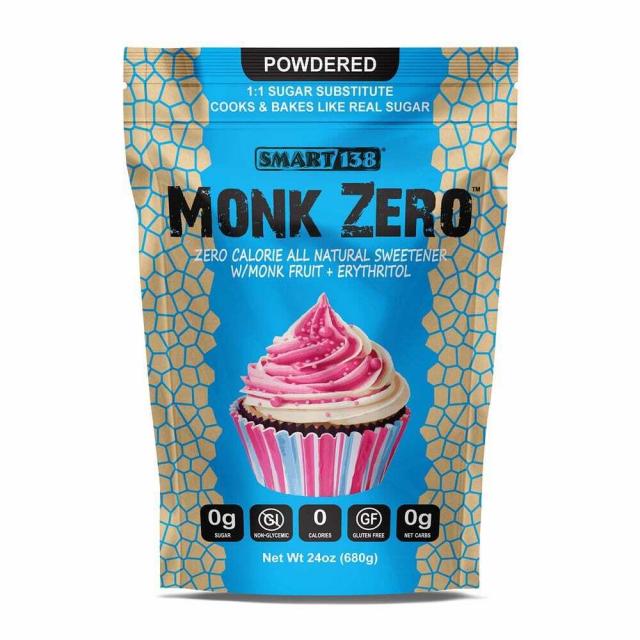 Smart138 스마트138 몽크 제로 나한과 프룻 스위트너 680g Monk Zero Fruit Sweetener 24oz, 1팩