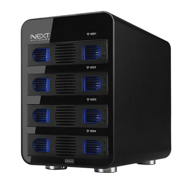 두바이_미니샵_NEXT-804U3 RAID 9TB (3TBX3) 4Bay 데이터스토리지 외장하드 4베이 HDD 저장장치 데이타 4 데 네트워크 SSD++mingpin*, #합리적선택++