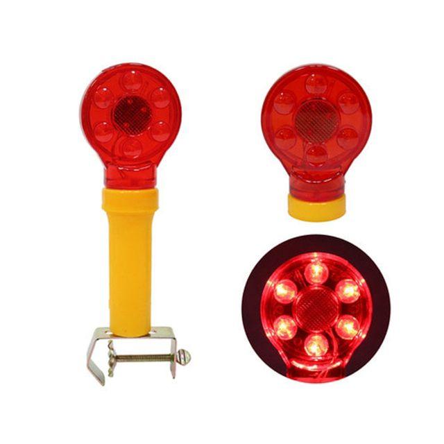 W무배 위험경고등 건전지형 휀스용 SM-103 안전사고 예방 // 사고예방 도로현장표시 뺑뺑이, 1개