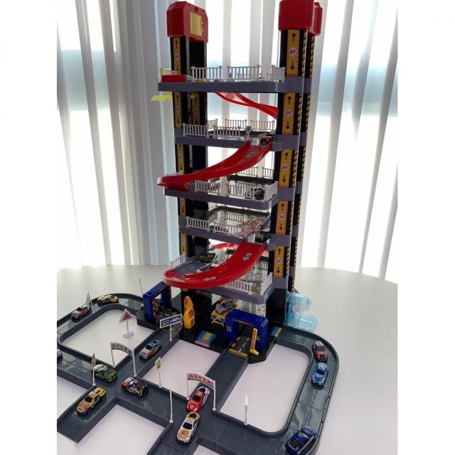 어린이날 남자조카선물 소근육발달 빅빅주차타워 유아 아동 자동차장난감 어린이 자동차세트 돌선물추천 빙글빙글 주차장 트랙 놀이세트 아이선물
