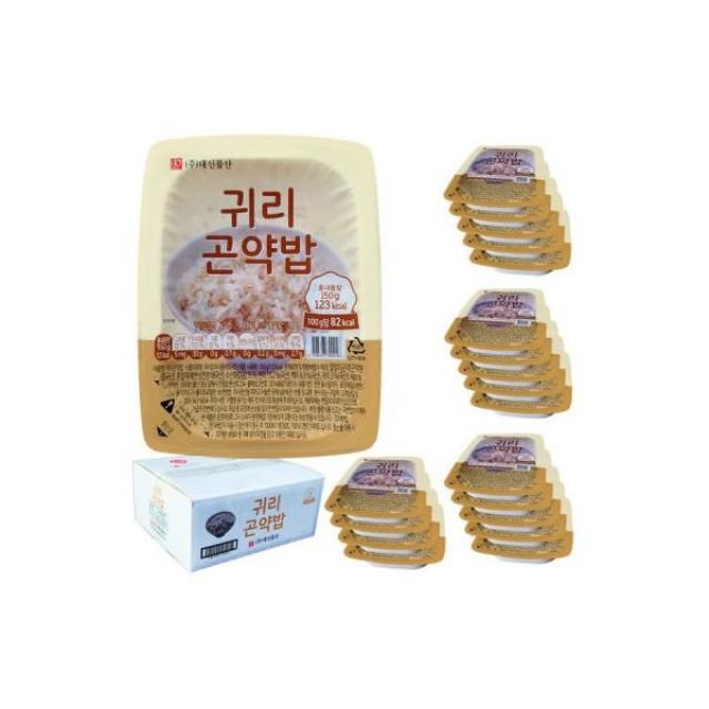 대신곤약 한끼 123kcal 귀리곤약밥 150g 20팩