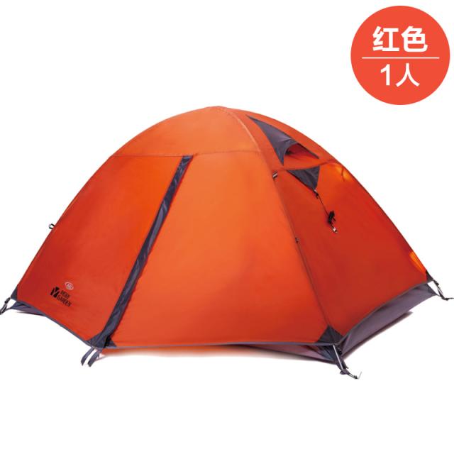 목고 혼 사파리 캠핑 바람막이 레인가드 여러 명 노숙을 했다 더블레이어 3계절 사용, 레드 （싱글 ）