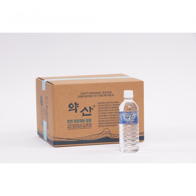 약산샘물 500ml*60병 정품보장 자외선차단 박스포장 강원도 홍천 공작산 천연암반수, 60, 500ml