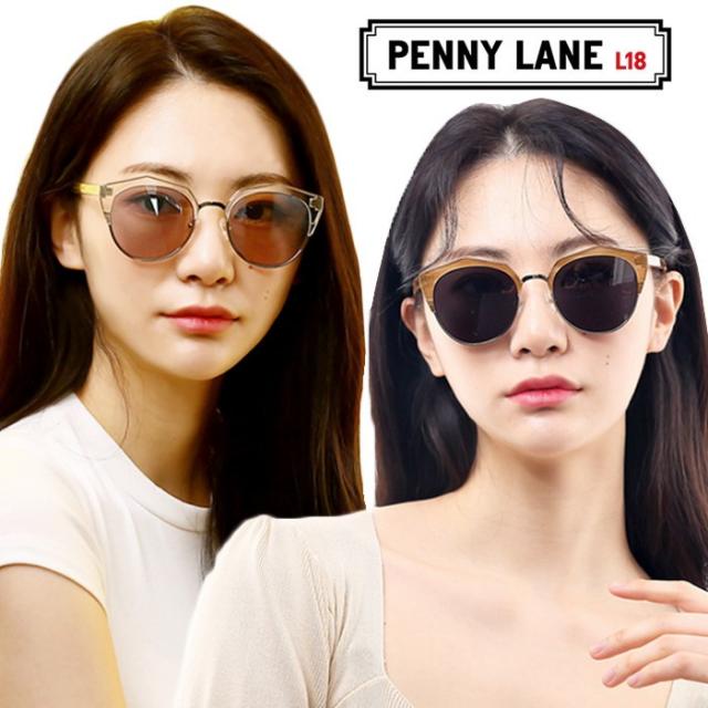 PENNY LANE 면세점상품 페니레인선글라스 Doris 5컬러 하금테선글라스 투명테포함