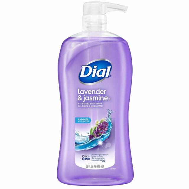 (미국직배) Dial 다이알 라벤다 자스민 바디워시 샤워젤 946ml 2팩 Body Wash Lavender & Jasmine 32 Ounce