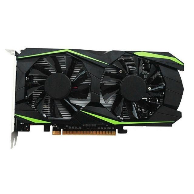 PC 게임을위한 전문 GTX1050TI 1기가바이트 DDR5 그래픽 카드 그린 128 비트 DVI VGA GPU 게임 비디오 카드, 보여진 바와 같이, 하나