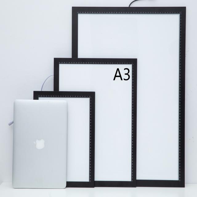 만화 애니메이션 스케치 투광판 복사판, 개, A3-USB 조명 자석 테이프 45x35cm