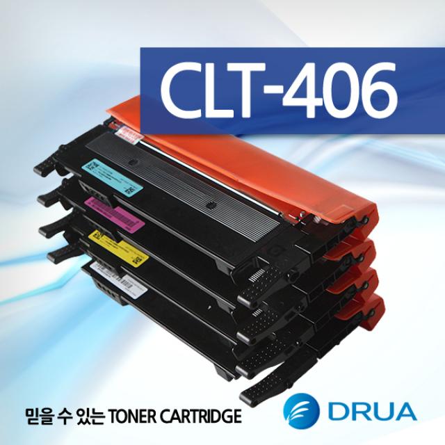 [공장직영] 삼성 CLT-406 컬러재생토너 CLP360/362/363/365W/367W/364/365/CLX3300/3302/3303/3305W/3307FW/3304/SL-C462W/463W/467W/417W/467FW/462FW, 빨강(M)완제품