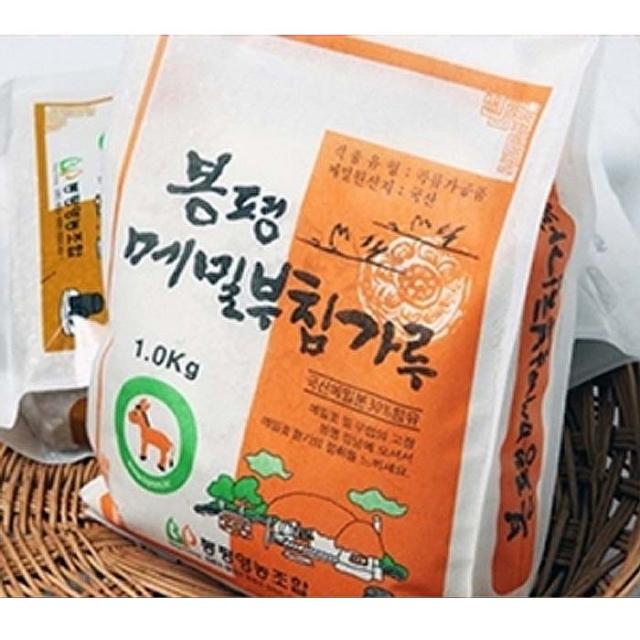 평창팜 산지직송 봉평 메밀부침가루 1kg 1개