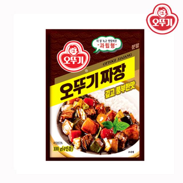 오뚜기 짜장 깊고 풍부한맛 과립형, 100g, 1개