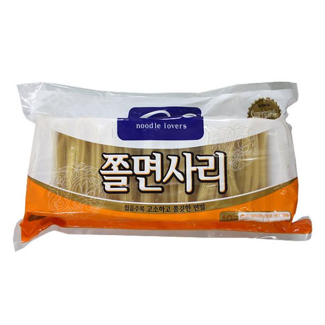 냉동면사랑 쫄면사리2kg10인분/면사랑/쫄면사리/식자재/쫄면/국수/분식점메뉴 /분식식자재/업소용식자재 /식자재마트 /분식재료 /분식재료, 1