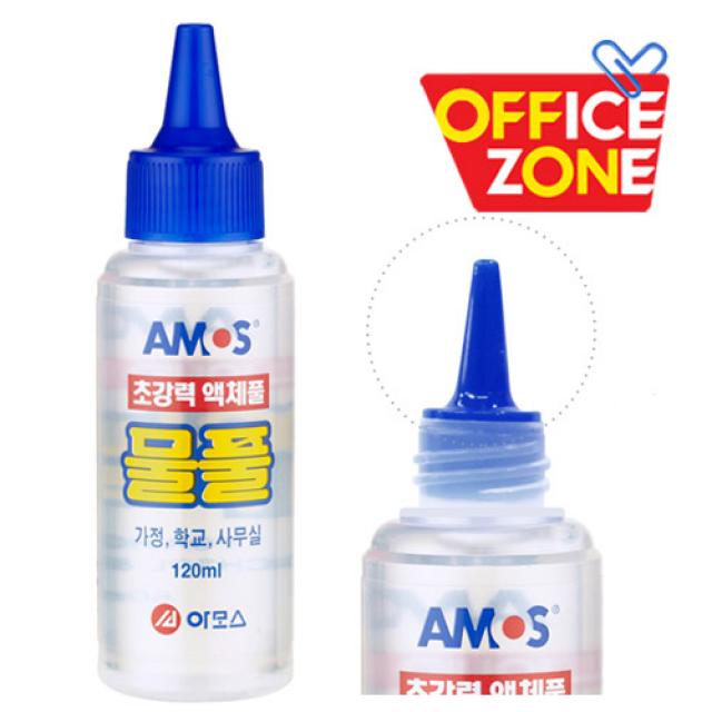 아모스 초강력 액체풀 120ml 물풀 액체괴물용, 1