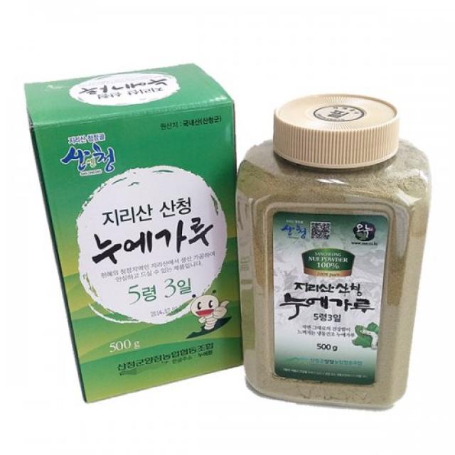 [산청군양잠농업협동조합] 지리산 산청 누에가루 500g, 1개