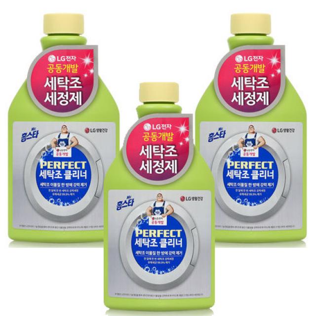 홈스타 퍼펙트 세탁조 클리너, 450ml, 3개