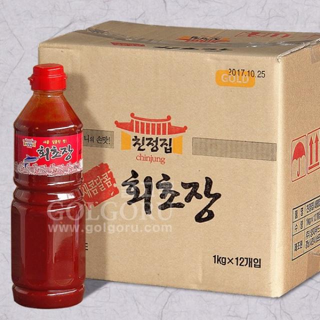 골고루컴 친정집회초장 1kg 12개입 박스 초고추장, 12개입×1개