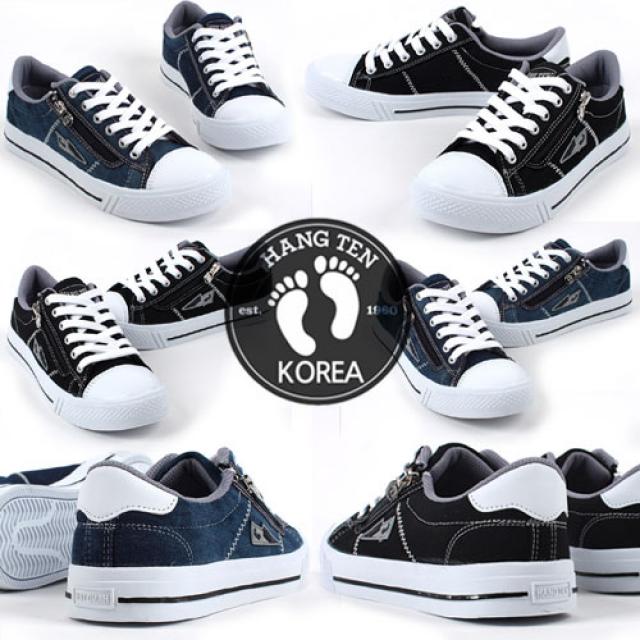 행텐 옆지퍼 스니커즈/운동화/신상품/사계절운동화