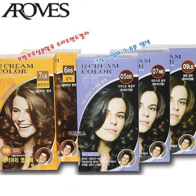 일진 아이제이 트리트먼트 크림 칼라 새치커버, 7LB, 1개