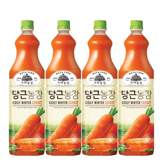 가야농장 당근농장 1.5L x 4페트, 1.5L, 4개
