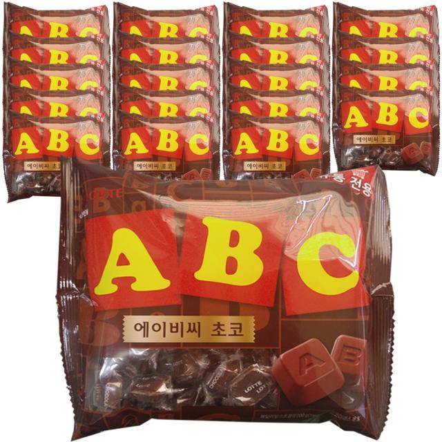 롯데 ABC초콜릿 20봉, 65g