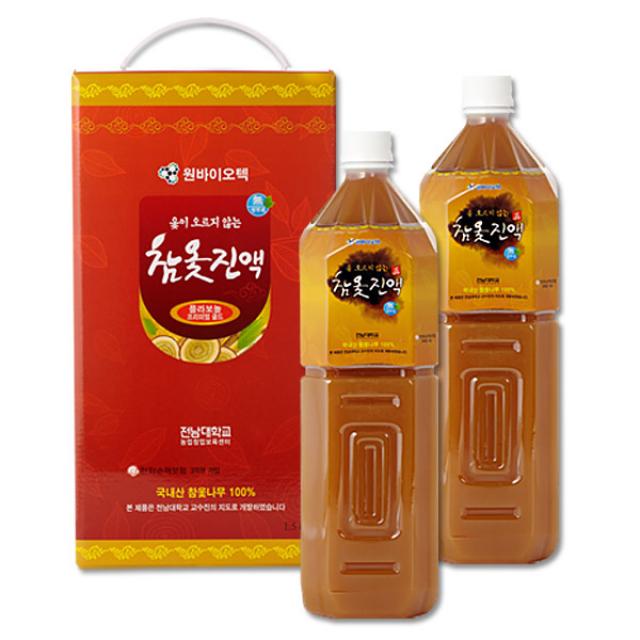 [원바이오텍] 국내산 참옻나무로 만든 참옻진액, 2개, 참옻진액 1.5L