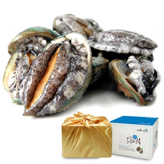 하늘뜰 완도 참 전복 1.5kg(12-14마리) 보자기포장, 단품, 단품