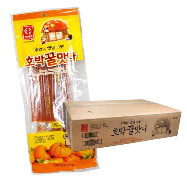 호박꿀맛나 1박스(100gx20봉), 20, 100g