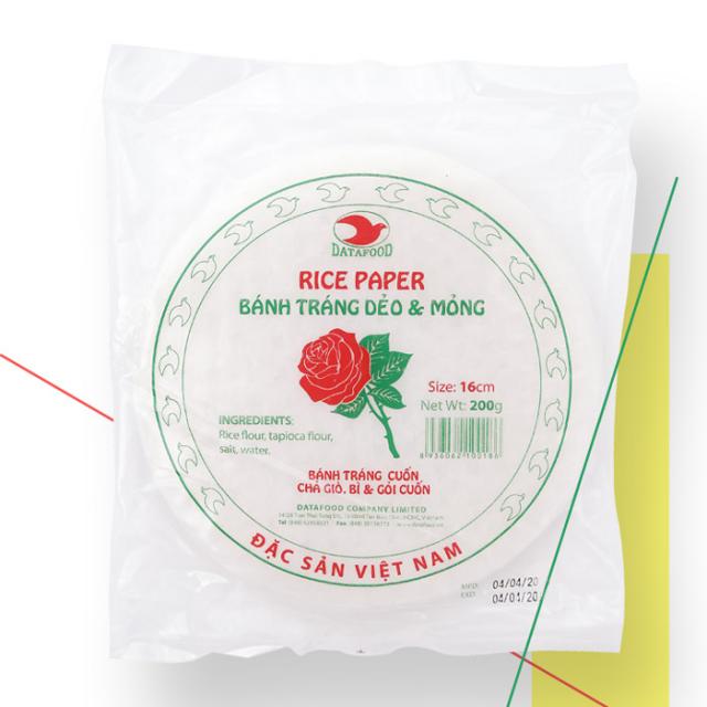 장미표 원형 월남쌈 16cm 200g, 단품