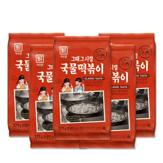 대림선 그때그시절 국물떡볶이 373g * 5팩, 373g, 5팩