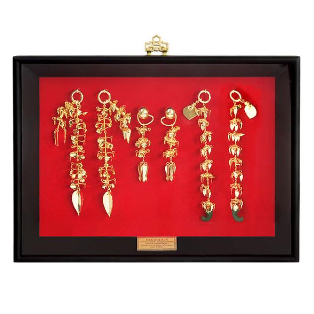 천금귀고리액자(2/3크기), 단일상품