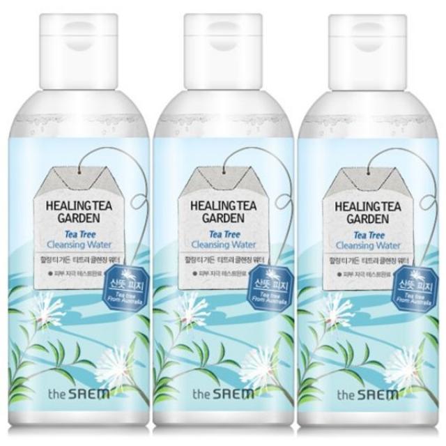 더샘 힐링 티 가든 티트리 클렌징 워터, 300ml, 3개